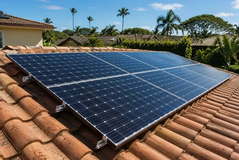 Installation de panneaux solaires à Vérines